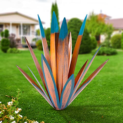 Metal Tequila Country Sculpture DIY Tequila Plant Home D??cor Ornament Indooutdoor Statuette Patio Lawn Patio Stake Decoration Gift to The Garden