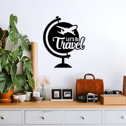 Stylish Black Decorative Metal Wall Accessory, 57 x 70 cm, 100% Metal, 1.5 mm Thickness, Perfect for Modern Home Decor & Unique Wall Art