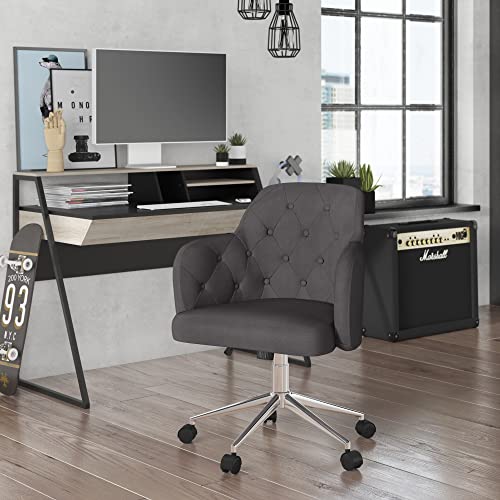 Alphason Washington Chair in Grey, 57x66x99cm (DxWxH)