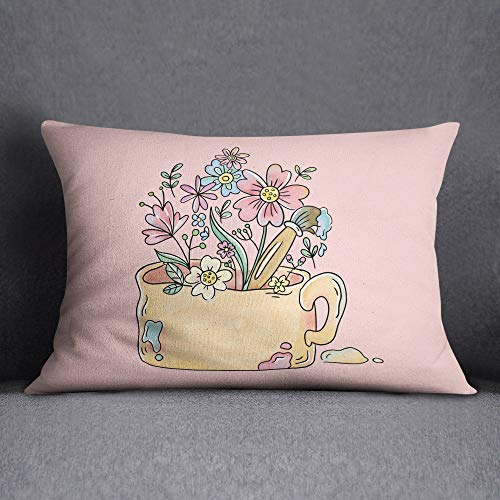 Questo Casa Decorative Cushion Cover, Cushion Cover, Home Decoration, for Sofa, Coffee, Size: 35 x 50 cm – Designed and Made in Türkiye
