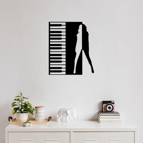 Stylish Black Decorative Metal Wall Accessory, 60 x 70 cm, 100% Metal, 1.5 mm Thickness, Perfect for Modern Home Decor & Unique Wall Art