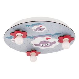 EGLO Ceiling Lamp Lalelu, ceiling light, Steel in White