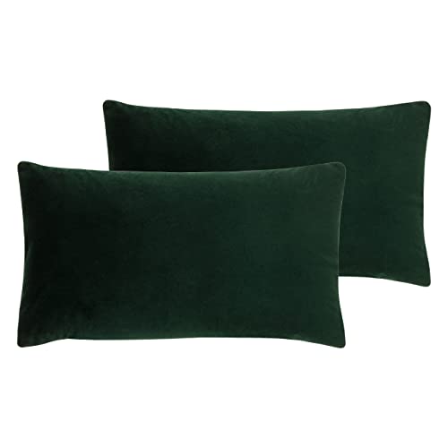 Evans Lichfield Sunningdale Polyester Filled Cushions (Twin Pack), Bottle, 30 x 50 cm