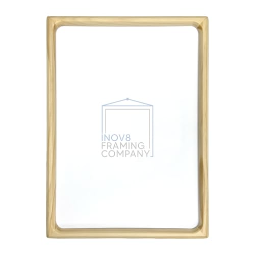 INOV8 Photo Frame Rounded Wood Natural 5x4