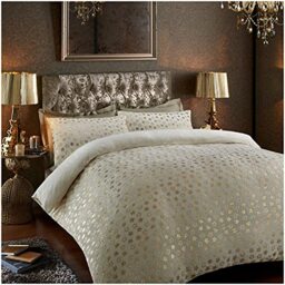 GC GAVENO CAVAILIA Teddy Fleece Cover, Fluffy Fitted Sheet, Warm Cozy Ultra Soft Bed, Polyester, Cream, Single-Duvet Set
