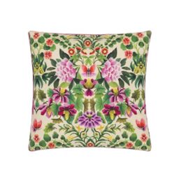 Designers Guild Printed Cotton Percale Ikebana Damask Pillowcase 65 x 65 cm