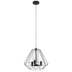 Eglo Chandelier Tarle, 3 lamp Pendant Lighting