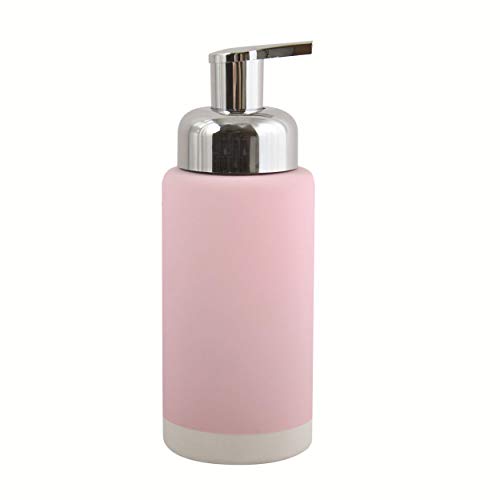 MSV MS3343 Soap Dispenser, Pink, 27 x 6.5 x 6.5 cm