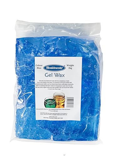 Gel Wax for Candle Making Blue 2kg