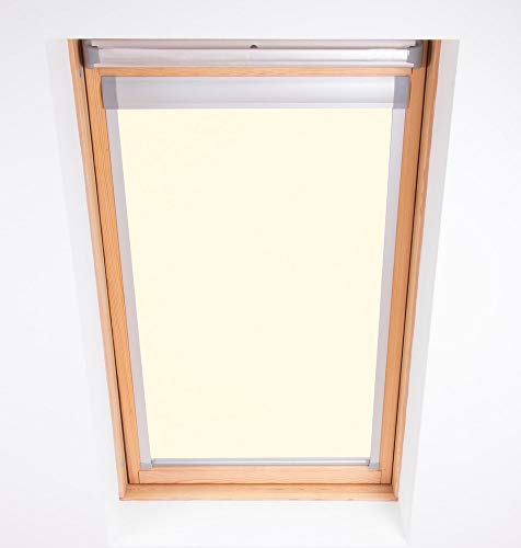 Bloc Skylight Blind C01 for Velux Roof Windows Blockout, Cream