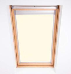 Bloc Skylight Blind C01 for Velux Roof Windows Blockout, Cream