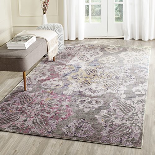 Safavieh Craft Art-Inspired Indoor Woven Rectangle Area Rug, Valencia Collection, VAL215, in Multi, 152 X 244 cm for Living Room, Bedroom or Any Indoor Space