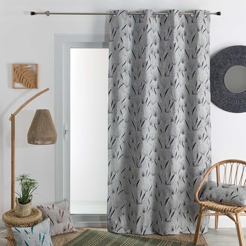 HomeMaison.com Muslin Net Curtain – Blackout – Mastic Net Curtain – 140 x 260 cm