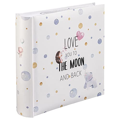 "Hama ""To The Moon"" Memo Album - 100 Pages - Max: 200 Photos - 10 x 15 cm - Multi-Coloured"