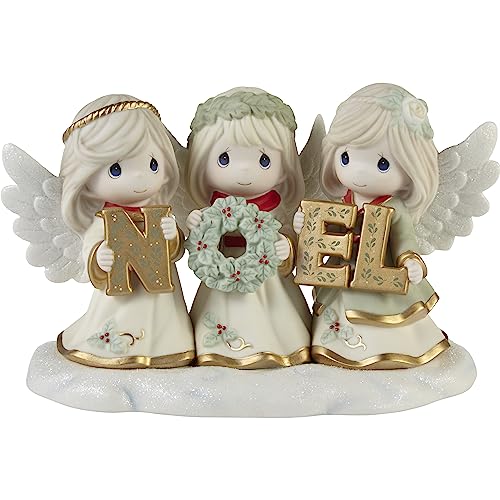 Precious Moments 231035 Joyeux Noel Limited Edition Bisque Porcelain Figurine