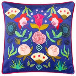 Kate Merritt Fiesta Folk Polyester Filled Cushion