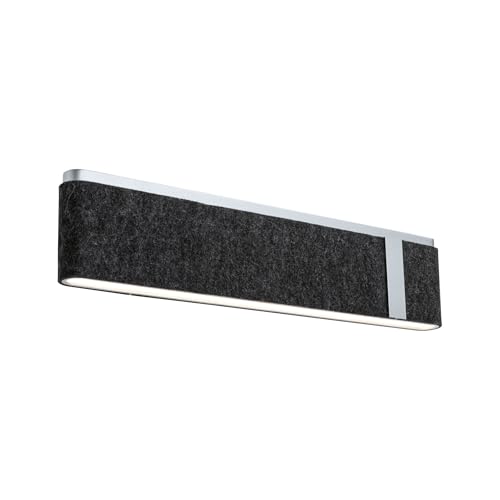 Paulmann 79987 LED Wall luminaire 3-Step dimming Jagun 2700K 1250lm 230V 18W Anthracite Felt luminaire