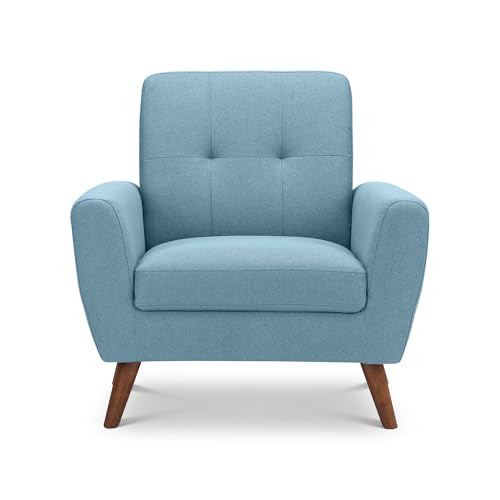 Julian Bowen Monza Chair - Blue Arm Chairs