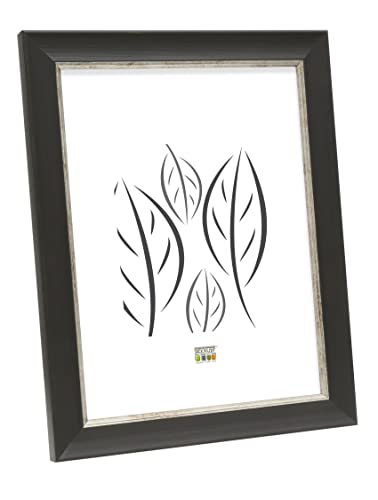 Deknudt Black Resin Photo Frame 18 x 24 cm