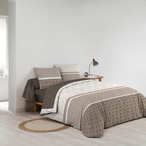 Douceur d'Intérieur, 6-Piece Bedding Set (260 x 240 cm) Pasha, 100% Cotton