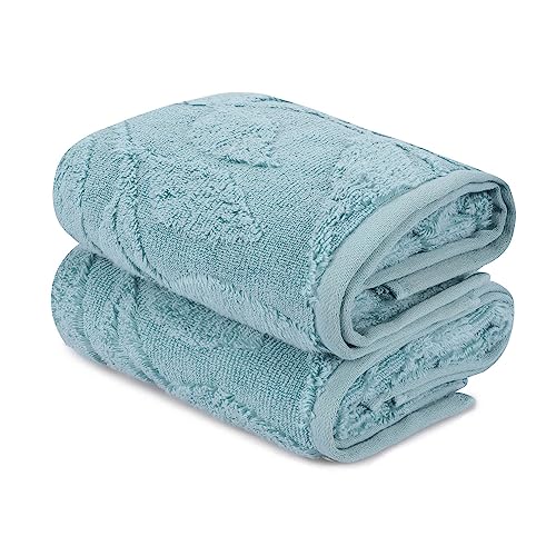WELL HOME MOBILIARIO & DECORACIÓN Hand towel set (2 pieces) green