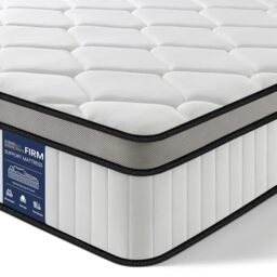 BedStory 2FT6 Small Single Mattress 10.2 Inch, Medium Firm Hybrid Pocket Sprung Mattress with Breathable Foam, Motion Isolation & Pressure Relief, Mattress in a Box, 75×190×26cm