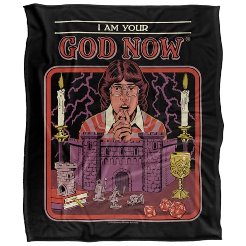 Steven Rhodes I Am Your God Now Silky Touch Super Soft Throw Blanket 152 X 127 Cm