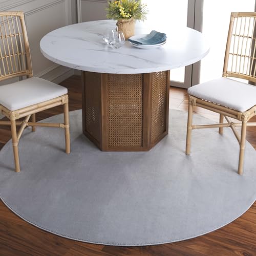 Safavieh Boho Rug Living Room, Dining Room, Bedroom - Machine Washable and Non Slip - Loft Collection, Short Pile, in Grey, 70 X 122 cm