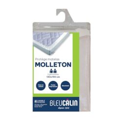 Bleu Câlin Flannelette Mattress Protector 100% Cotton Fitted Sheet PL Lea, 140 x 190 cm