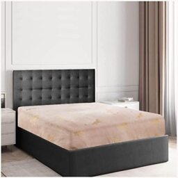 GC GAVENO CAVAILIA Teddy Fleece Duvet Cover, Fluffy Fitted Sheet, Warm Cozy Ultra Soft Bed Set, Polyester, Unicorn-Pink, Single