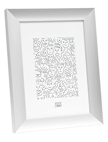 Deknudt S021D1_24.0x30.0 Silver Metal Photo Frame 24 x 30 cm