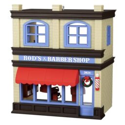 Hallmark Keepsake Christmas Ornament 2024, Nostalgic Houses and Shops Rod's Barbershop 2024