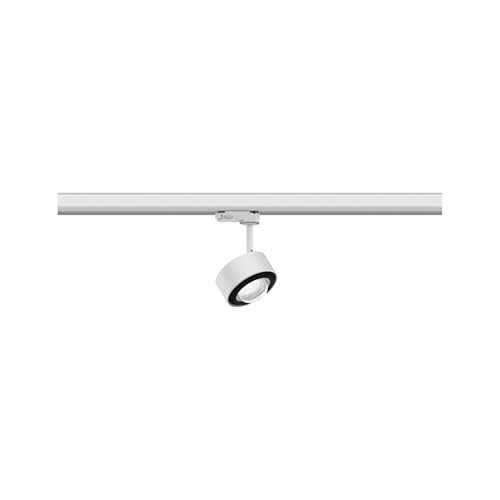 Paulmann 91392 LED rail system ProRail3 rail spot Aldan 8.2W 4000K 230V white, black dimmable rail system ceiling rail metal