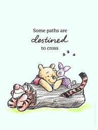 Komar Disney Wall Picture Winnie the Pooh Path - Children's Room Decoration Art Print - Size 30 x 40 cm (Width x Height) - Without Frame - WB062-30 x 40 cm