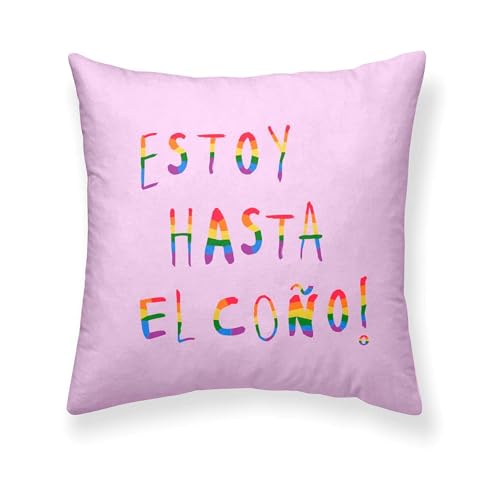 BELUM Pride 32 100% Organic Cotton LGTBIQ+ Cushion Cover, 50cm x 50cm