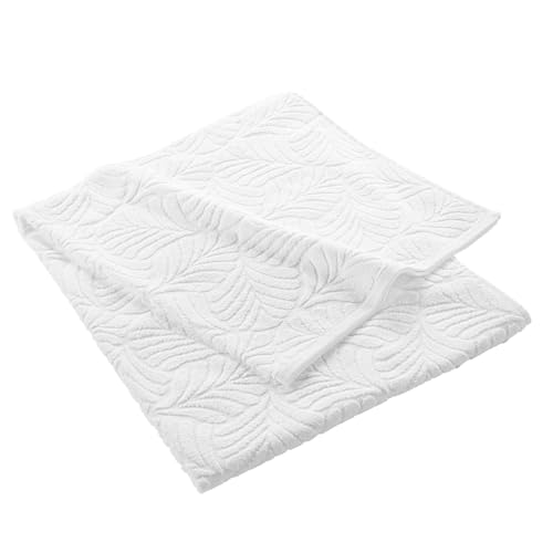 Douceur d'Intérieur Amazone Bath Towel, 90 x 150 cm, White, 100% Cotton