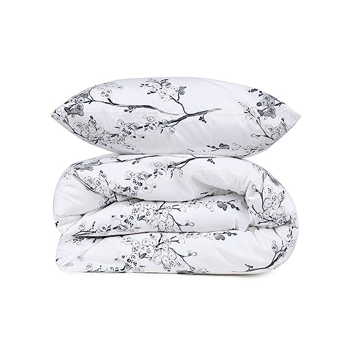 WELL HOME MOBILIARIO & DECORACIÓN Duvet Cover Set + 2 Pillowcases 240 x 220 White Green