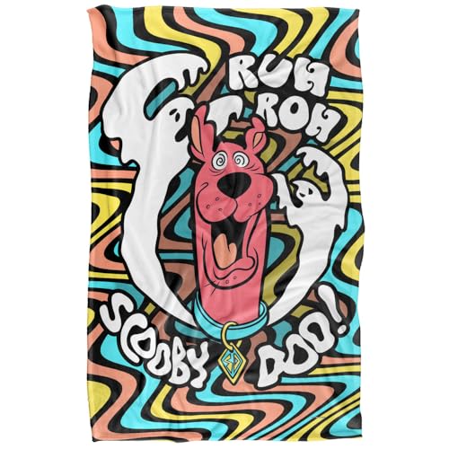 Scooby Doo! Ruh Roh Ghosts Silky Touch Super Soft Throw Blanket 91 x 147 Cm