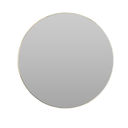 WELL HOME MOBILIARIO & DECORACIÓN Round gold metal mirror Ø76cm