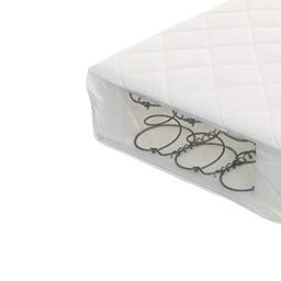 Obaby Sprung Space Saver Cot Mattress, 100 x 50 cm
