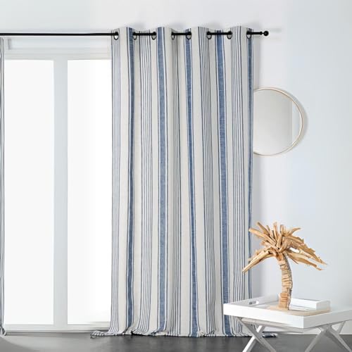 Linder 513/45/375FR/145x265 Eyelet Panel, Polyester, Blue, 145 x 265