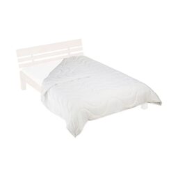 Relaxdays Duvet 200x220 cm, 4 Seasons Blanket, Ecotex Standard 100, Polyester, Sleeping Cover Summer & Winter, White, 2 x 200 x 220 cm