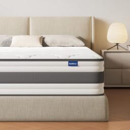 BedStory King Mattrress 5FT, 11.8 Inch Comfort Foam Pocket Sprung Hybrid Mattress for Pressure Relief & Back Pain Relief – Medium Firm 150x200x30 cm