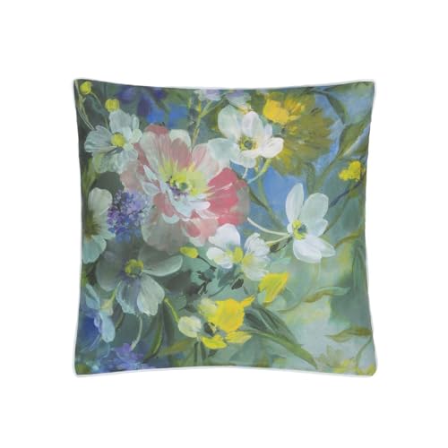 Gladys Blossom Printed Cotton Satin Pillowcase 65 x 65 cm Designers Guild