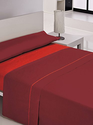 Casa Campo Home Field Bedding Set Maroon Bed 135 (220 x 260 + 1/45 x 155 cm)