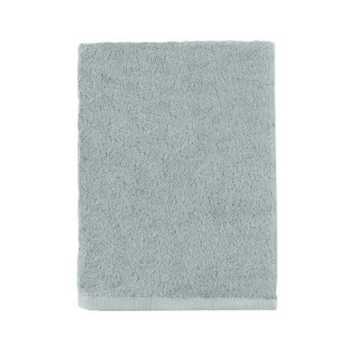 ESSIX Aqua Bath Towel, Cotton, Feather Grey, 55 x 100 cm