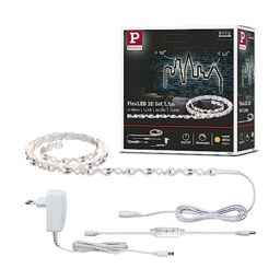 Paulmann 78961 LED Strip FlexLED 3D Basic Set 1.5m incl. 1x5 watt dimmable Lighting Strip White Light Strip Plastic LED Strip 3000 K
