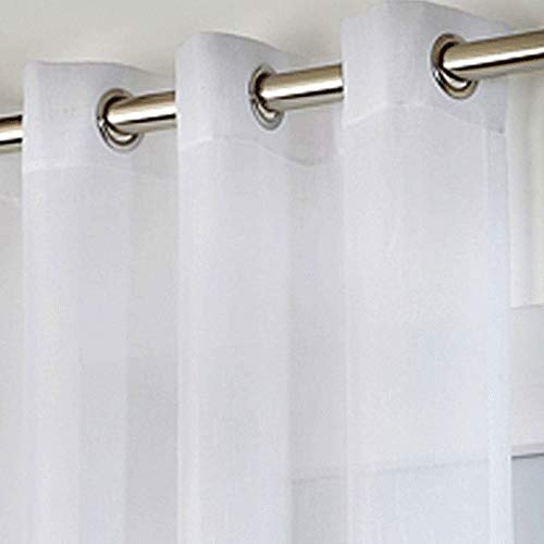 Emma Barclay Lucy - Eyelet Voile Panel in White - 57x90 (145x228cm)