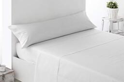 Miracle Home Soft and Comfortable Fitted Sheet 90cm 50% Polyester White