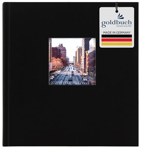 Goldbuch Photo Album with Window Cut-Out, Pink, 30 x 31 cm